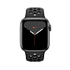 Фото — Apple Watch Nike Series 5, 40 мм, алюминий цвета «серый космос», ремешок Nike «антрацитовый/черный»